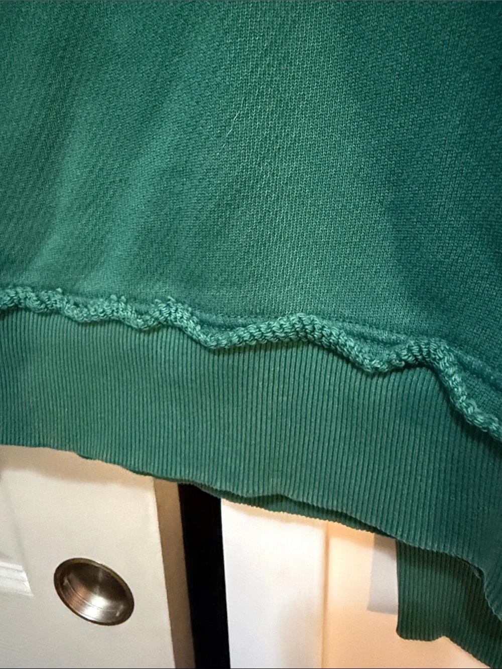 American Eagle Outfitters Deep Green Crewneck Sweatshirt